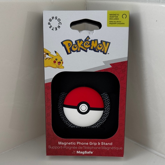 PopSocket Pokémon Red and White Phone Grip - Picture 1 of 2